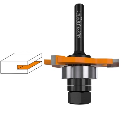 CMT Frez piłkowy rowkujący z łożyskiem 3x47,6 mm trzpień 8 mm 922.330.11A