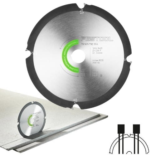 TARCZA pilarska diamentowa DIA 160x1,8x20 F4 Abrasive Materials do TS 55 i TSC 55 FESTOOL 205558