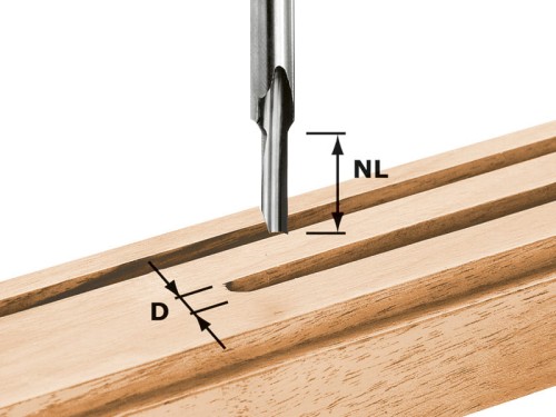 FREZ DO WPUSTÓW HS S8 D 3/8 do OF 1010, OF 1400, OF 2200 FESTOOL 490941