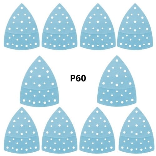 Materiały ścierne Delta 200 GRADACJA P60, SZTUK 10 do DTSC 200 145x195 578773 