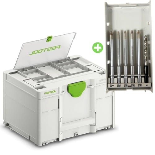 Festool Systainer³ SYS3 DF M 237 Skrzynka 577348 + Kaseta z bitami