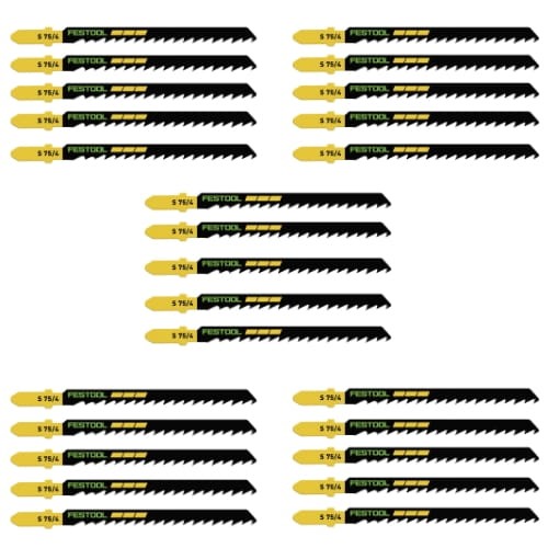 Festool Brzeszczot do wyrzynarki S 75/4/25 Wood Basic S 25 sztuk nr 204306