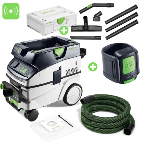FESTOOL ODKURZACZ CTL 26 EI AC-RENOFIX CLEANTEC + PILOT Bluetooth i Zestaw czyszczący 577881 , 202098, 577257