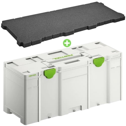 Festool Systainer³ SYS3 XXL 337 do szlifierki Planex 204851 + Pianka na dno 204948
