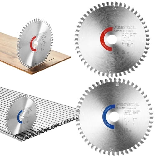 FESTOOL Tarcza pilarska HW 160x1,8x20 TF52 nr 205554 i Tarcza pilarska HW 160x1,8x20 F/FA52 nr 205555