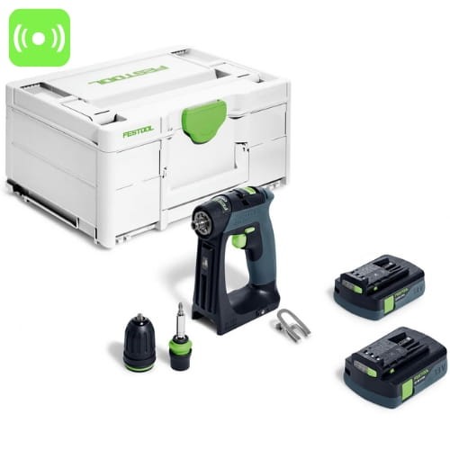 Akumulatorowa Wiertarko-wkrętarka CXS 18 z 2 Akumulatorami ale BEZ ŁADOWARKI FESTOOL 576883 -A
