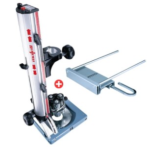 Mafell Stojak wiertarski BST 460 S - TRC 961227 + Prowadnica równoległa z bocznym zderzakiem 204407