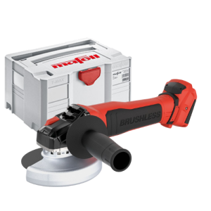 MAFELL SZLIFIERKA KĄTOWA AKUMULATOROWA 125-18 PURE w MAX3 91F102