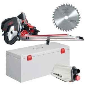 MAFELL AKUMULATOROWA PILARKA UKOŚNA KSS 60 18M BL PURE W METALOWEJ WALIZCE 91D902