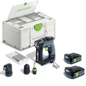 FESTOOL CXS 12 2,5-Set Wiertarko-wkrętarka z 2 Akumulatorami BEZ ŁADOWARKI  576865-2A