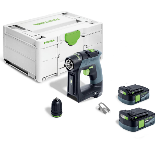 FESTOOL Akumulatorowa wiertarko-wkrętarka CXS 12 2,5-Plus BEZ ŁADOWARKI 576864-2A