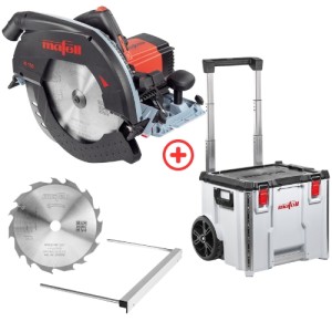 Mafell Pilarka tarczowa K 105-18 PURE AKUMULATOROWA 91D302 + Walizka transportowa Trolley L-BOXX Contractor C476-TB-K 105 nr 095284