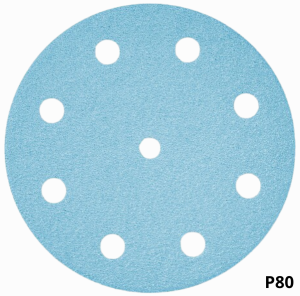 PAPIER ŚCIERNY GRANAT ŚREDNICA D125, GRADACJA P80, SZTUK 1 FESTOOL 497167 -1