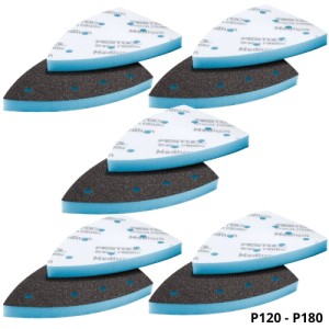 FESTOOL Materiały ścierne Delta M GR PRO/10 Granat PROfile Medium 578804