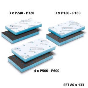 FESTOOL Materiały ścierne 80x133 GR PRO/10-Set Granat PROfile 578803