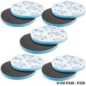 FESTOOL Materiały ścierne D150 F GR PRO/10 PROfile FINE Miękki 578793