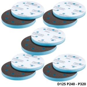 FESTOOL Materiały ścierne D125 F GR PRO/10 Granat PROfile Fine 578797 