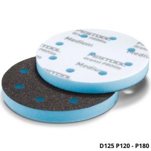 FESTOOL Materiały ścierne D125 M GR PRO/2 Granat PROfile Medium 578796
