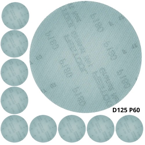 FESTOOL Materiały ścierne z włókniny D125 P60 GR NET/10 Granat Net 578627
