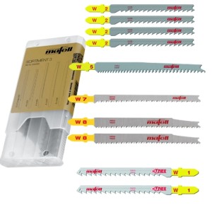 MAFELL Brzeszczoty-Asortyment SSB-SET3 4 x W2, W5, W7, W8, 2x CUnex W1 nr 093866