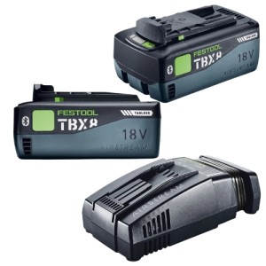 FESTOOL Zestaw energii 18V 2xTBX8/SCA16 Technologia Tabless 578892