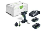 Festool Wiertarko wkrętarka TXS 18 C 3,0-Plus z 2 Akumulatorami i Ładowarką 576895