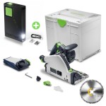 FESTOOL Zagłębiarka TSC 55 KSEB-Basic AKU 577988 + Oświetlenie 578591