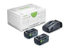 FESTOOL Zestaw energii SYS 18V 2xTBX8/SCA16 Technologia Tabless 578814