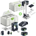 FESTOOL Wiertarko-wkrętarka CXS 12 2,5-Set AKU 576865 + Mobilny statyw wiertarski MB 40-Set 577971