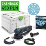 FESTOOL Przekładniowa szlifierka mimośrodowa RO 150 FEQ-Plus ROTEX 576017 CASH BACK