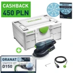 Festool Szlifierka mimośrodowa ETS EC 150/3 576320 + Materiały ścierne Granat D150 GR-Set 578166