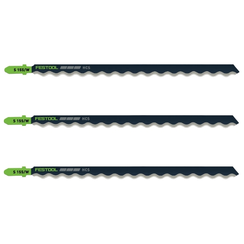 Festool Brzeszczot falisty do materiałów izolacyjnych S 155/W/3 3 szt. 204345