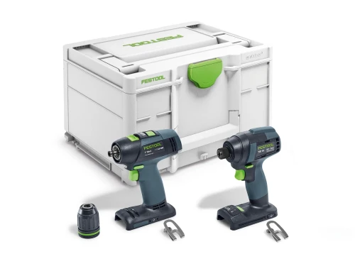 Festool Zestaw wiertarko-wkrętarka i zakrętarka TID 18 Basic-Set T18 578813