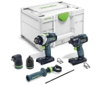 Zestaw wiertarko-wkrętarka i zakrętarka TID 18 Basic-Set TPC 18/4 FESTOOL 578833