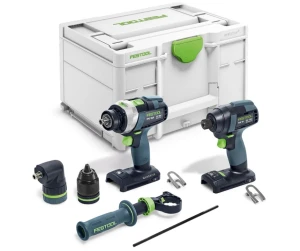 Zestaw wiertarko-wkrętarka i zakrętarka TID 18 Basic-Set TPC 18/4 FESTOOL 578833