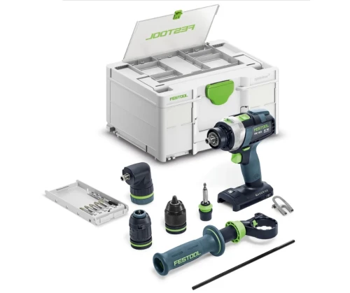 Akumulatorowa wiertarko-wkrętarka udarowa TPC 18/4 Basic-Set/XL QUADRIVE FESTOOL 578832