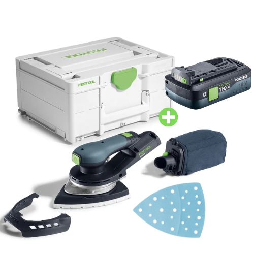 FESTOOL Szlifierka DTSC 200-Basic AKU LED nr 577713 + Akumulator TBX 4,0