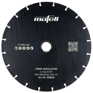 Mafell Tarcza pilarska KSB-FI 280 HW, 280 x 3 x 30 mm, Z20, CC, Fibre Insulation do K 105 nr 092645