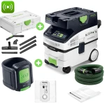Festool Odkurzacz mobilny CLEANTEC CTM MIDI I AC 578552, Zestaw sprzątający 577257, Pilot bluetooth 578499