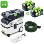 Akumulatorowy Odkurzacz mobilny CTLC MIDI I-Basic CLEANTEC FESTOOL 577066 + GRATIS 2 x Akumulator 5.0