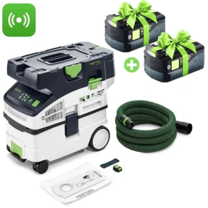 Akumulatorowy Odkurzacz mobilny CTLC MIDI I-Basic CLEANTEC FESTOOL 577066 + GRATIS 2 x Akumulator 5.0