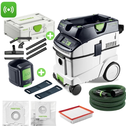 Odkurzacz CTL 36 EI AC CLEANTEC FESTOOL 577884 + Zestaw sprzątający 577257 + Pilot bluetooth 578499