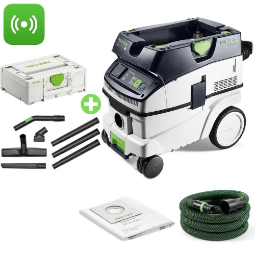 FESTOOL Odkurzacz CTL 26 EI mobilny CLEANTEC 577898 + Zestaw sprzątający rury i ssawki 577257