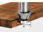 Frez do fazowania HW 30°-OFK 500, bez łożyska kulkowego do OFK 500, OFKC 500 FESTOOL 490091