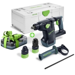 Młotowiertarka z Funkcją Kucia KHC 18 EB-Basic Akumulatorowa FESTOOL 577447 Bonus Week TBX 4
