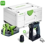 Wiertarko-wkrętarka CXS 18-Basic Akumulatorowa FESTOOL 576882 Bonus Week TBX