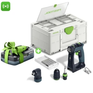 Wiertarko-wkrętarka CXS 18-Basic-Set Akumulatorowa FESTOOL 577333 Bonus Week TBX