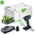 Wiertarko-wkrętarka TXS 18-Basic AKU FESTOOL 576894 Ładowarka 201135  Bonus Week TBX