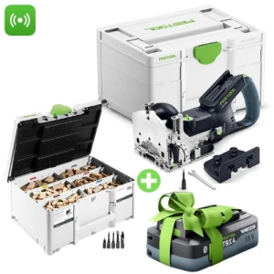 Frezarka DFC 500 Basic Do Połączeń Domino Lamelownica Festool 578120 TBX Kołki DOMINO bukowe 576794 Bonus Week