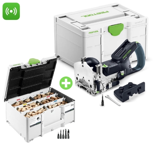 Frezarka DFC 500 Basic Do Połączeń Domino Lamelownica Festool 578120 TBX Kołki DOMINO bukowe 576794 